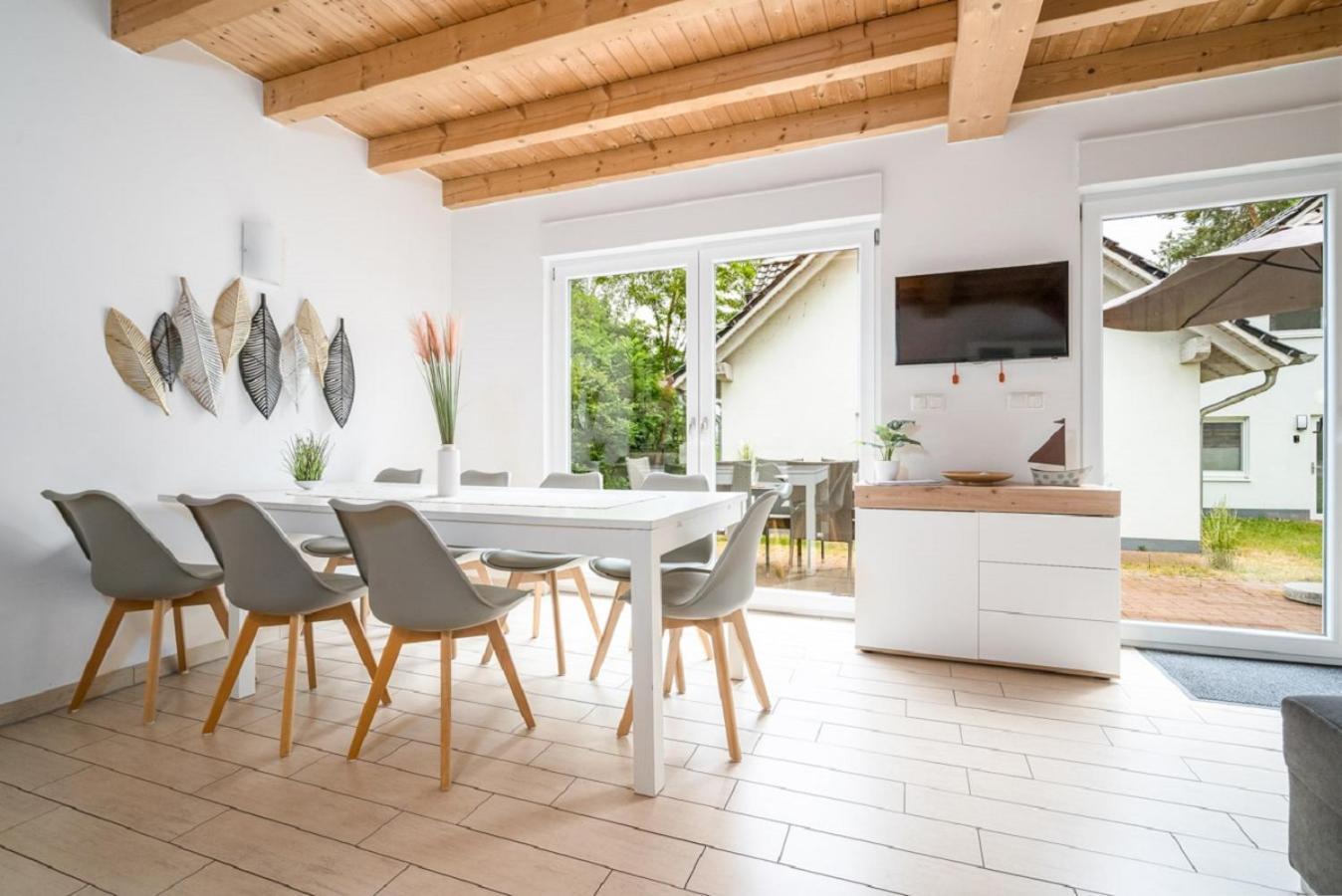 Ferienhaus Alpaka Plau am See Luaran gambar